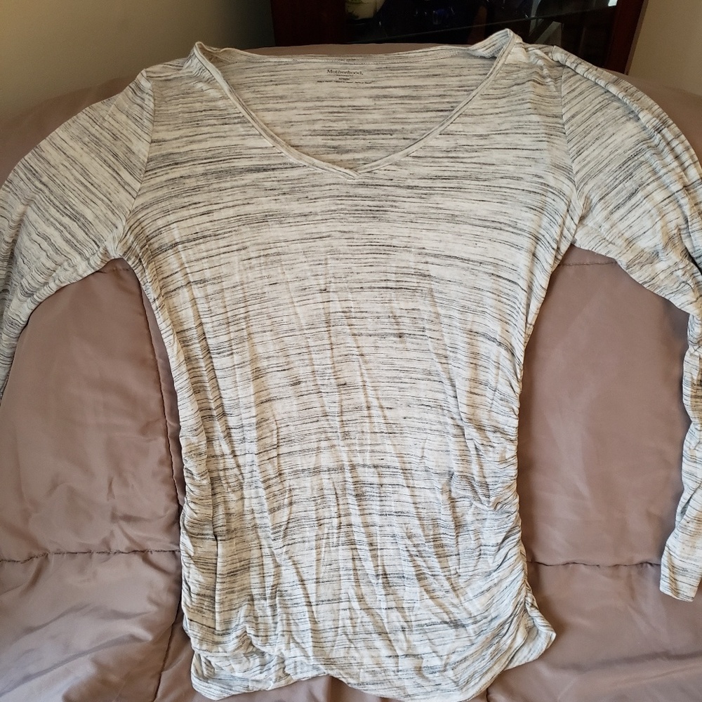 Motherhood Maternity Long Sleeve Cotton Tee